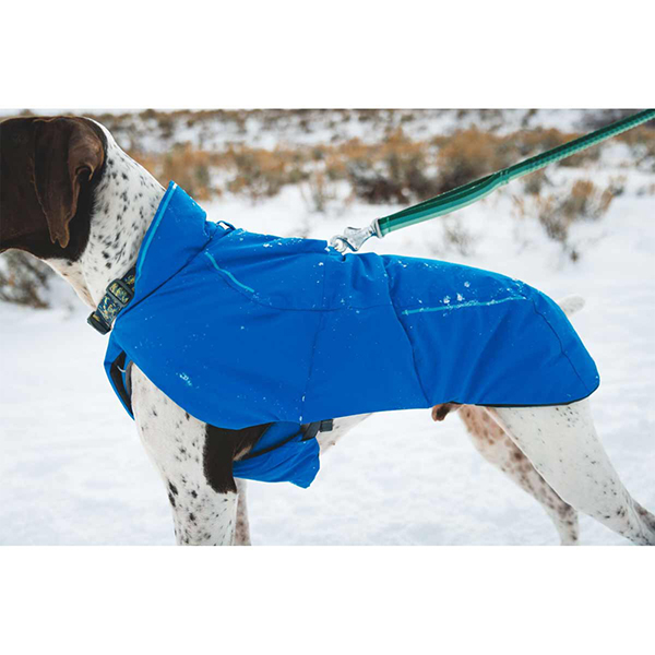 Ruffwear Vert Dog Jacket in Blue Pool (Small)