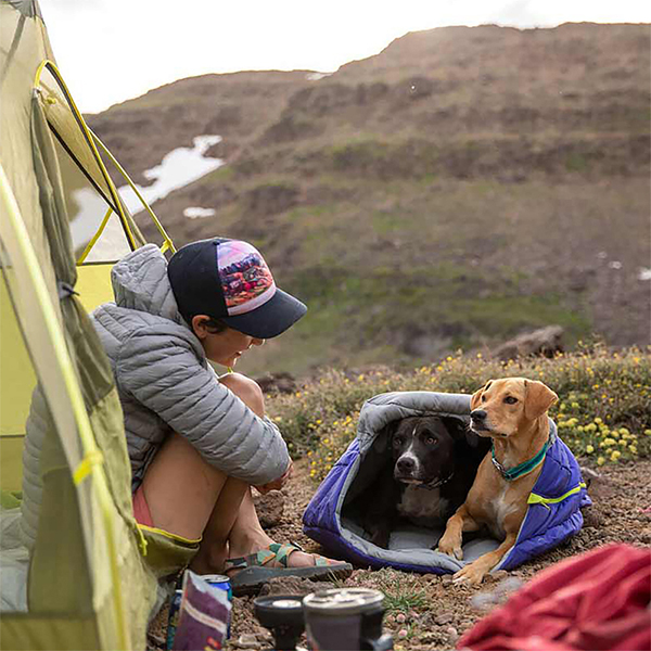 Ruffwear Highlands Sleeping Bag Huckleberry Blue (Medium)