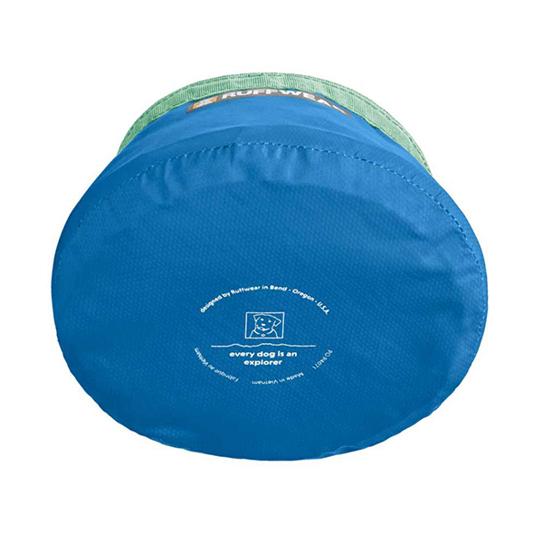 Ruffwear Trail Runner Ultralight Dog Bowl in Blue Pool