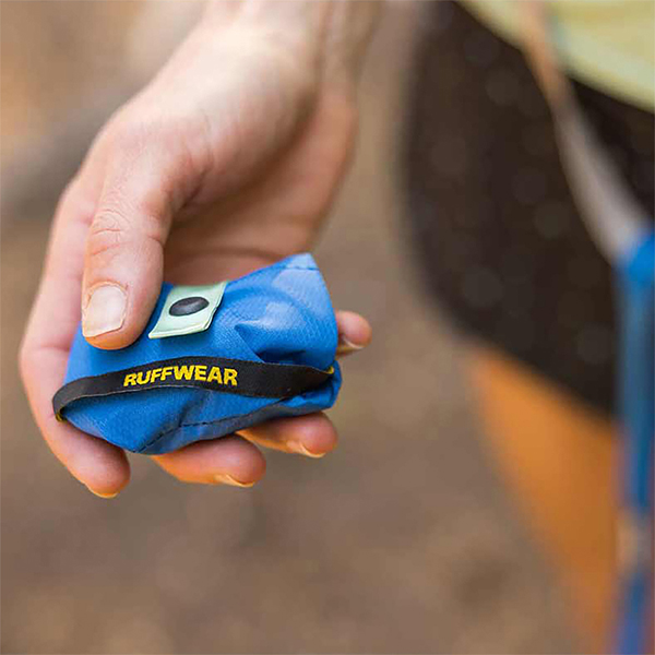 Ruffwear Trail Runner Ultralight Dog Bowl in Blue Pool