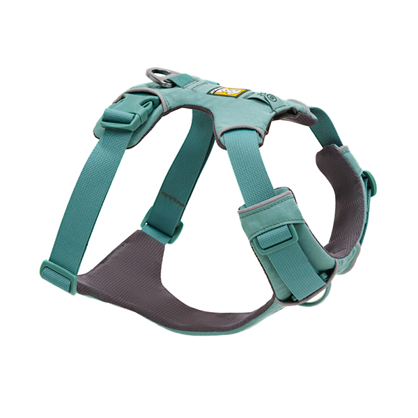 Ruffwear Front Range Dog Harness in River Rock Green (Small)