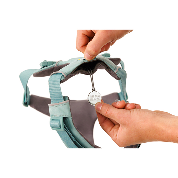 Ruffwear Front Range Dog Harness in River Rock Green (Small)