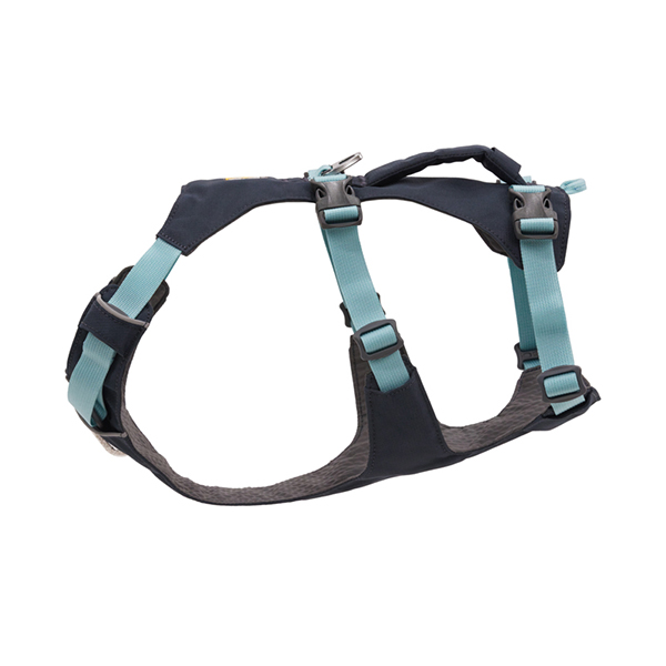 Ruffwear Flagline Dog Harness with Handle in Basalt Grey (L / XL)