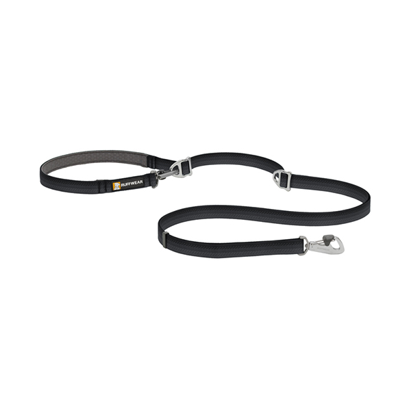 Ruffwear Switchbak Double-Ended Dog Lead in Basalt Grey (One Size)
