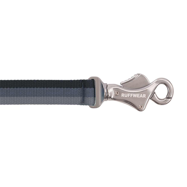 Ruffwear Roamer Bungee Dog Running Lead in Granite Grey (2.2 to 3.4m)
