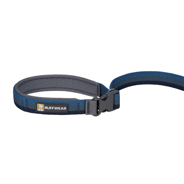 Ruffwear Roamer Bungee Dog Running Lead in Orion Blue (2.2 to 3.4m)
