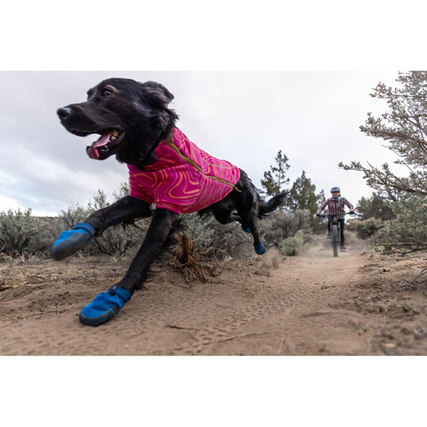 Ruffwear Hi & Light Dog Trail Shoes in Blue Pool 64mm (Single Shoe)