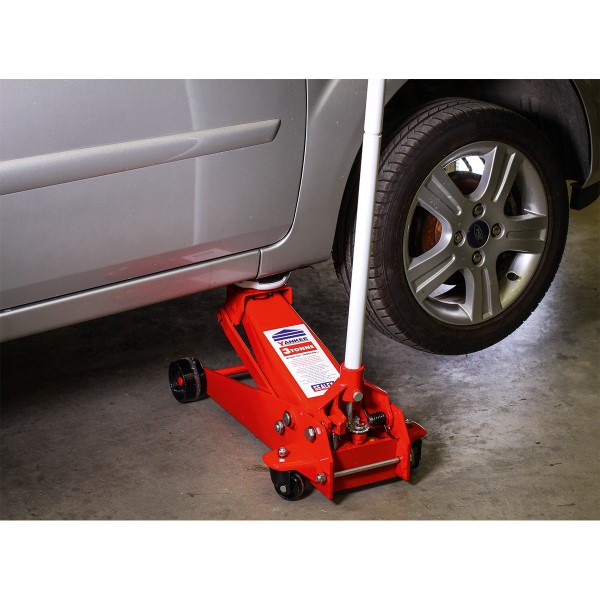 Sealey 3000CXD Trolley Jack 3tonne Standard Chassis