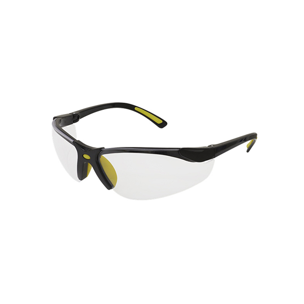 Sealey 9213 Zante Style Clear Safety Glasses with Adjustable Arms