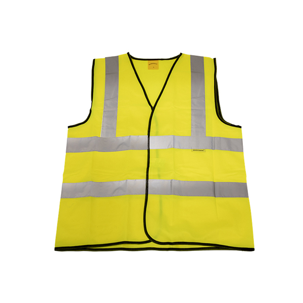 Sealey 9804M Hi-Vis Waistcoat (Site and Road Use) Yellow - Medium