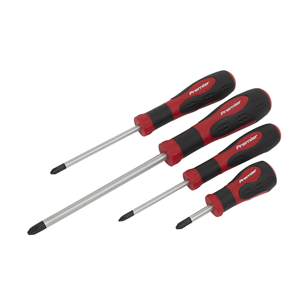 Sealey AK4314 Screwdriver Set 4pc JIS