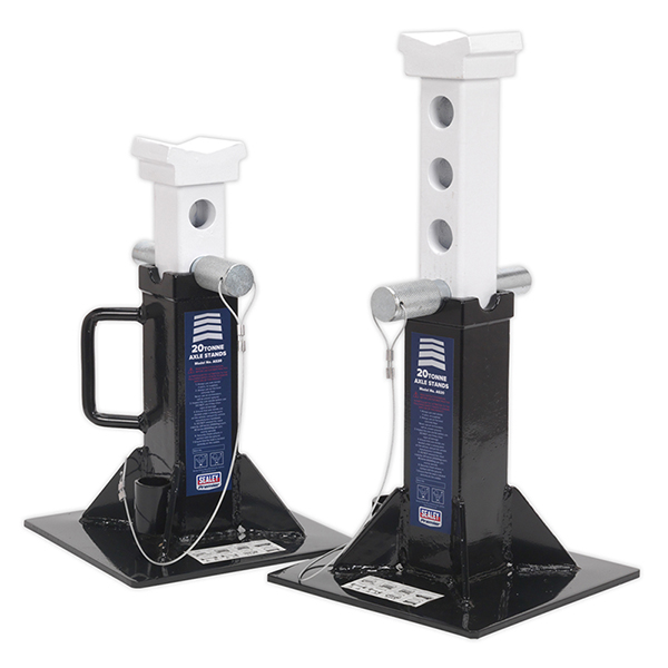 AS20 Axle Stands (Pair) 20 Tonne Capacity per Stand