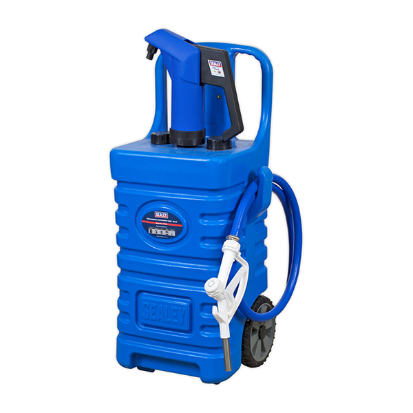 Sealey DT55BCOMBO1 Mobile Dispensing Tank 55L with AdBlue Pump - Blue