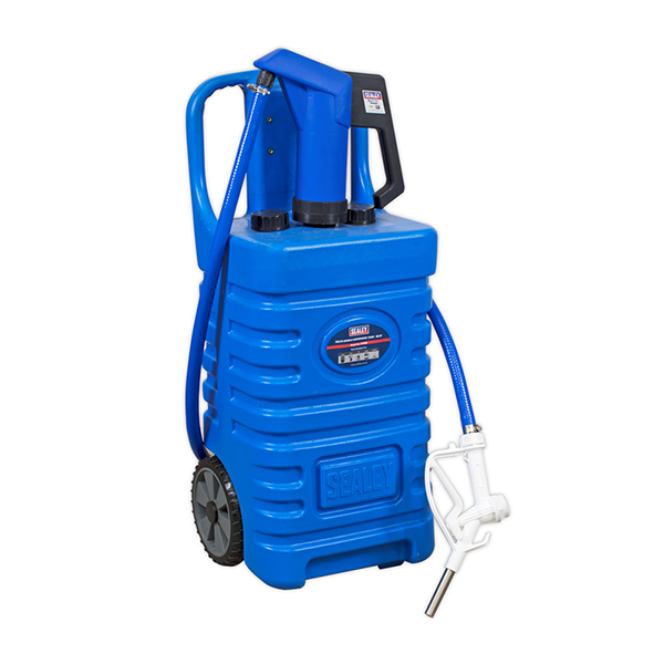 Sealey DT55BCOMBO1 Mobile Dispensing Tank 55L with AdBlue Pump - Blue