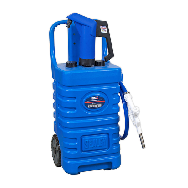 Sealey DT55BCOMBO1 Mobile Dispensing Tank 55L with AdBlue Pump - Blue