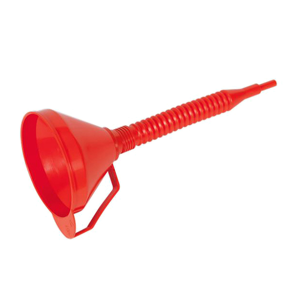 Sealey F16F Funnel with Flexible Spout & Filter Medium 160mm