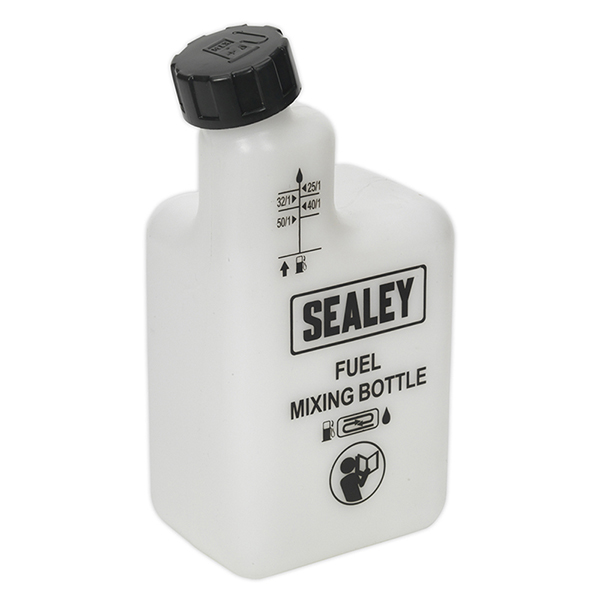 Sealey JMIX01 2-Stroke Petrol/Fuel Mixing Bottle 1ltr
