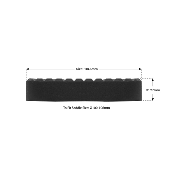 Sealey JP01 Safety Rubber Jack Pad - Type A