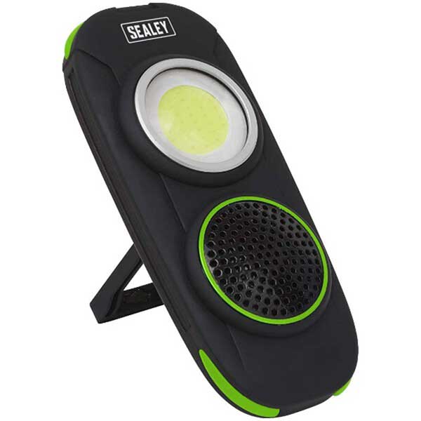 Sealey LED50WS Rechargeable Torch with Wireless Speaker 10W COB LED