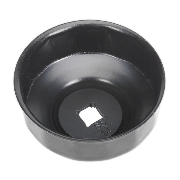 Sealey MS044 Oil Filter Cap Wrench 65mm x 14 Flutes