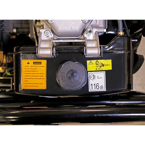 Sealey PWDM3600 Pressure Washer 290bar 900ltr/hr 10hp Diesel