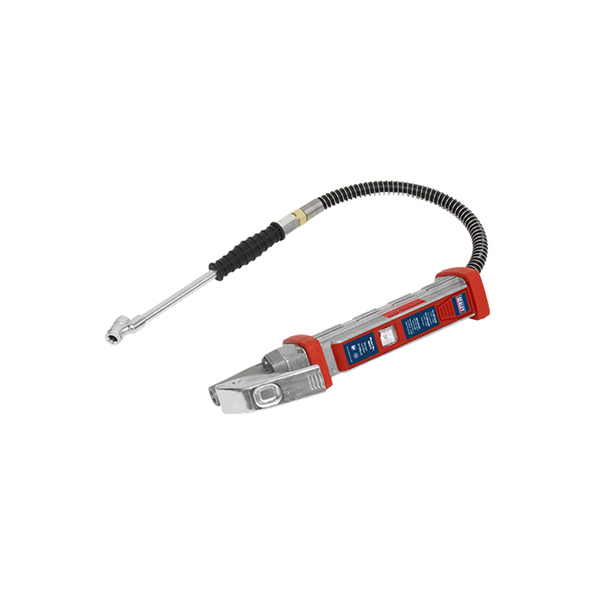 Sealey SA371 Tyre Inflator 0.5m Hose with Twin Push-on Chuck