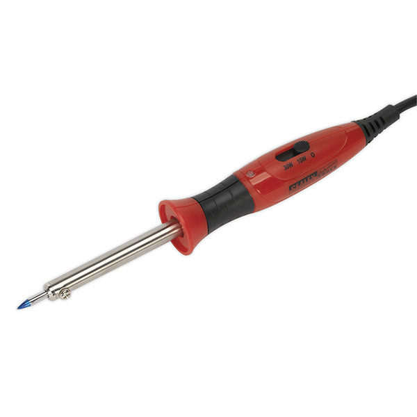 SD1530 Professional Soldering Iron with Long Life Tip Dual Wattage 15/30W/230V