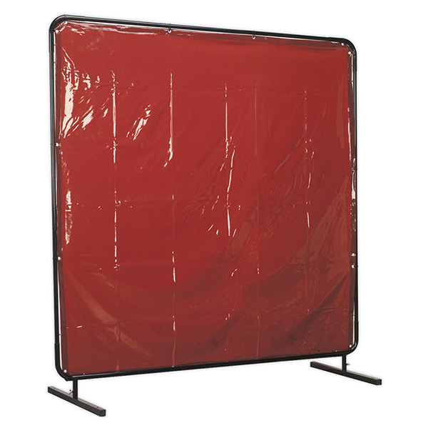 Sealey SSP992 Workshop Welding Curtain to BS EN 1598 & Frame 1.8 x 1.75mtr