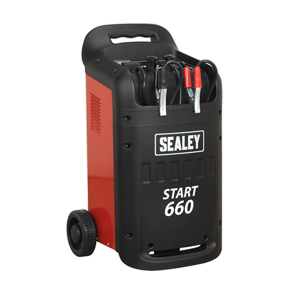 Sealey START660 Starter/Charger 660/100Amp 12/24V 230V