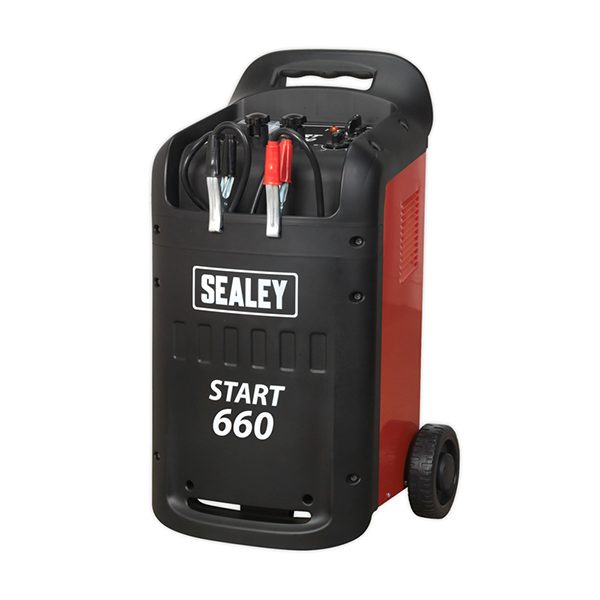 Sealey START660 Starter/Charger 660/100Amp 12/24V 230V