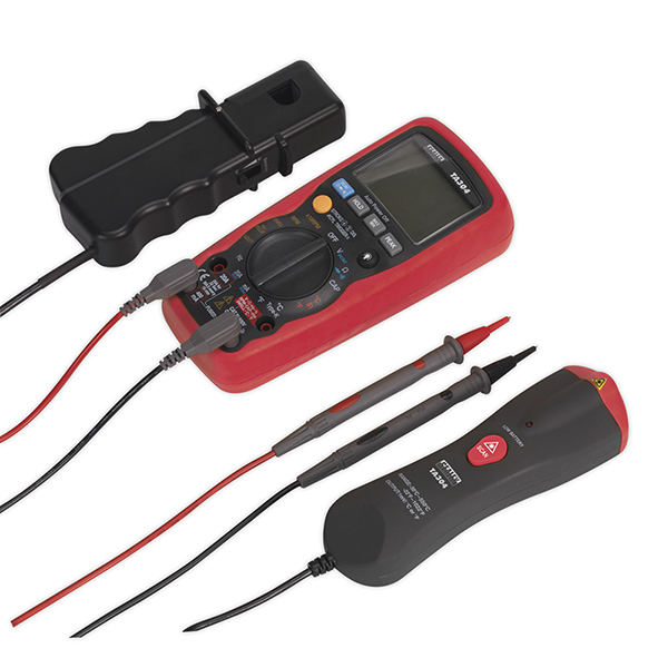 Sealey TA304 Digital Automotive Analyser 15 Function with Inductive Coupler/Infrared Te