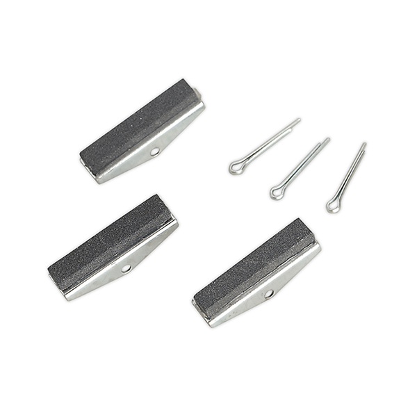 Sealey VS0221 Cylinder Hone Stone Set 3 x 1-1/8" Medium