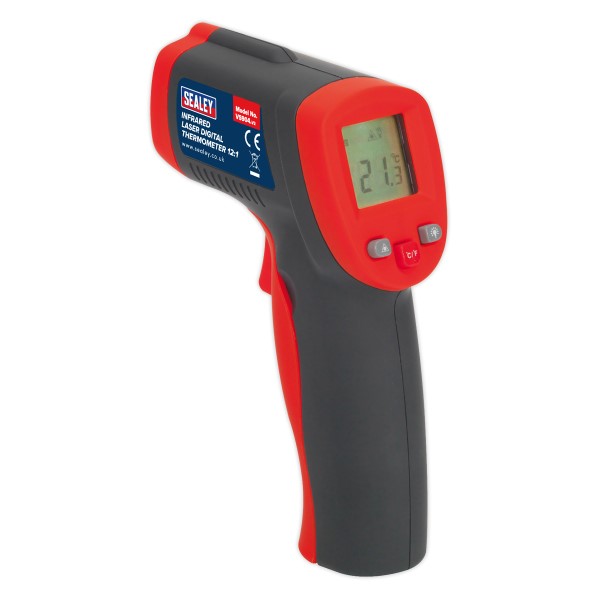 Sealey VS904 Infrared Laser Digital Thermometer 12:1