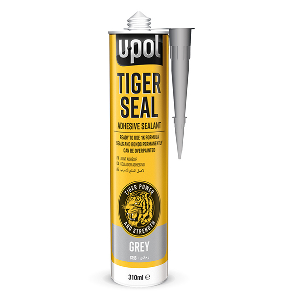 U-POL Tigerseal Grey Pu Adhesive & Sealant 310ml