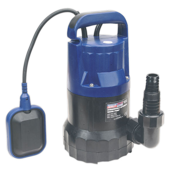Sealey WPC235A Submersible Water Pump Automatic 208ltr/min 230V