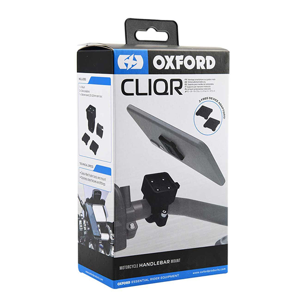 Oxford Product CLIQR Motorcycle Handlebar Mount for Mobile Devices