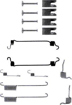 Pagid Shoe Kit - Rear Luc (180mm) Ford Escort Fiesta Ka Puma Maz 121