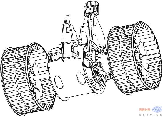 ERA Heater Motor
