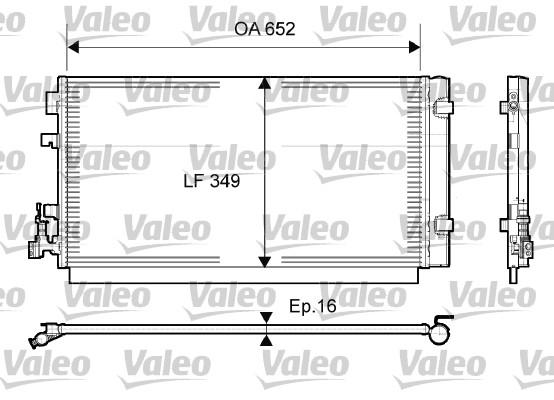 EIS A/c Condenser Renault Megane Iii 08> Scenic Iii 09> Gr-scenic 06>