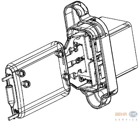 EIS Heater Resistor  Various Ford   Various Models