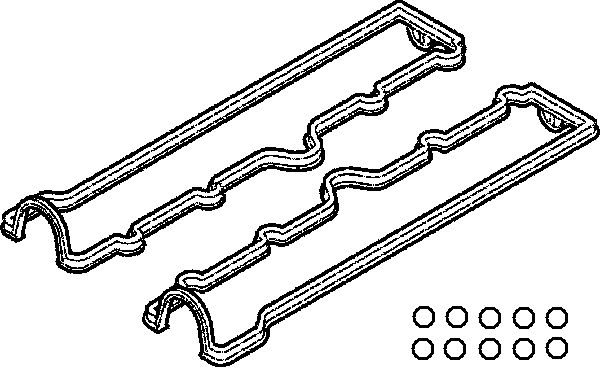 FAI Rocker Cover Gasket Set  Vauxhall Astra 1.4/1.6i 16v 91-02