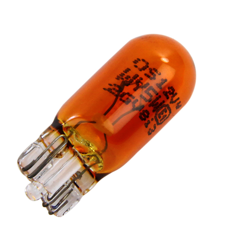Neolux 501A 12V 5W Capless Bulb Amber - Single Bulb