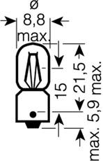Neolux 249 Bulb 24v 4w - Single Pack