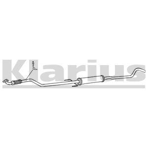 Klarius Centre Box Vauxhall Meriva 1.6I 16V 05- | Euro Car Parts