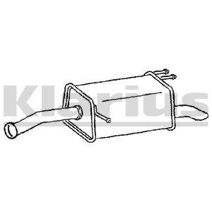 Klarius Rear Box    Picanto 1.0 04-