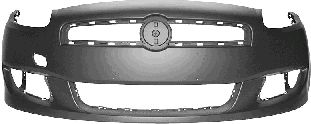 Platinum Plus Front Bumper Bravo 07- Primed Inc Fog Holes No Tow Cover