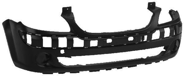 Aftermarket Front Bumper Getz  06-08 No Fog Holes No Primer