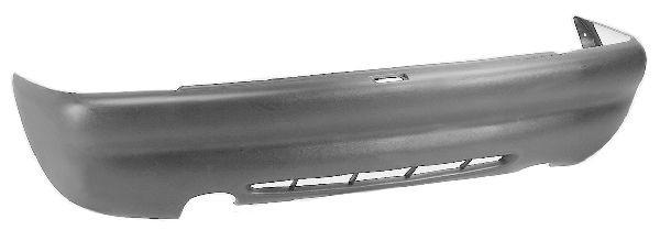 Aftermarket Rear Bumper Escort Hatch 95-01 Textured & Primed 16v & Td Models