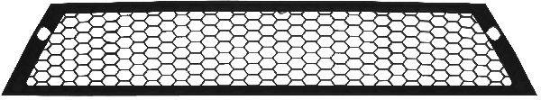 Platinum Plus Front Bumper Lower Grille Ibiza 06-08 Black Standard Mods