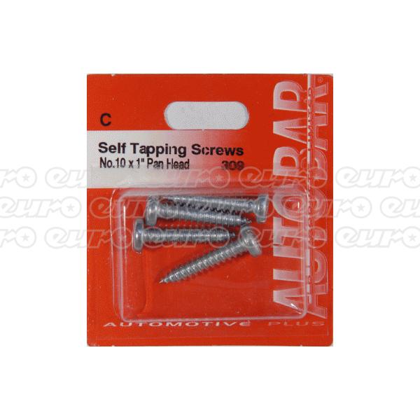 Self Tapping Screws  3/4" X 10 Pack Of 10